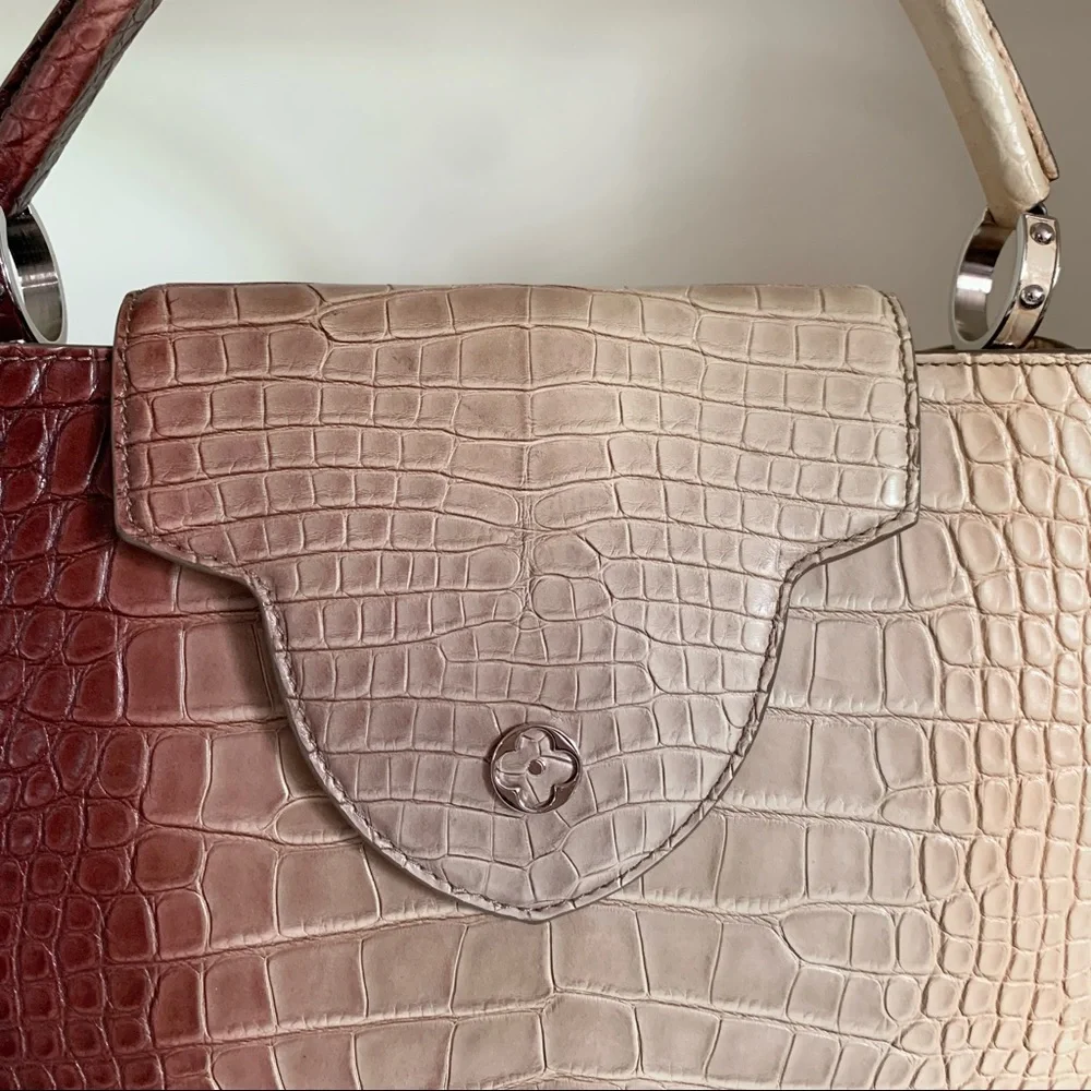 Louis Vuitton Capucines MM Alligator